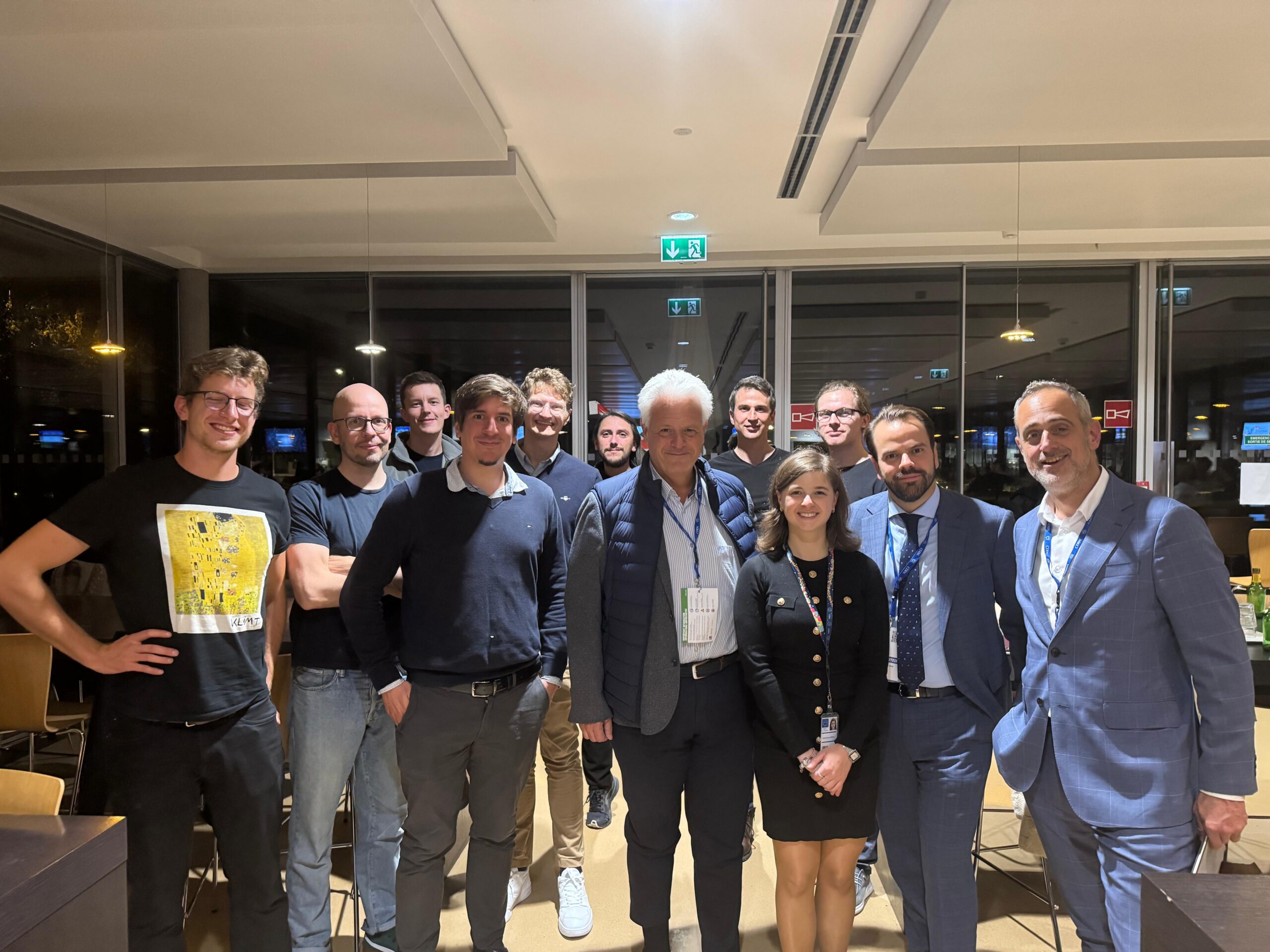 After talk smiles at R1 !